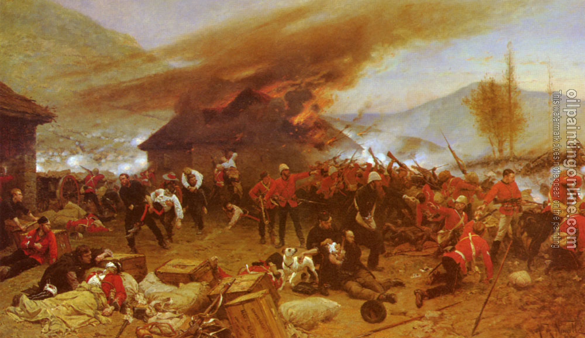 Neuville, Alphonse-Marie-Adolphe de - The Defence Of Rorke's Drift